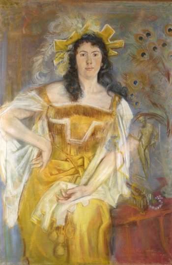 Portret Honoraty Leszczyńskiej w roli Katarzyny z Poskromienia złośnicy Williama Shakespeare’a, 1894