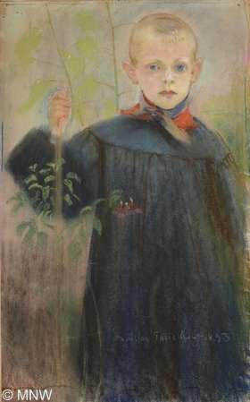 Chłopiec z kwiatem, 1893