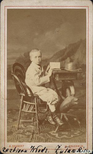 Portret Stanisława Wyspiańskiego w wieku 8 lat
