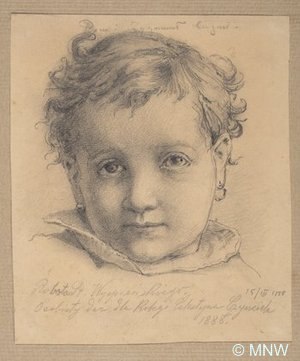 Głowa dziecka, 15 III 1888 (?)